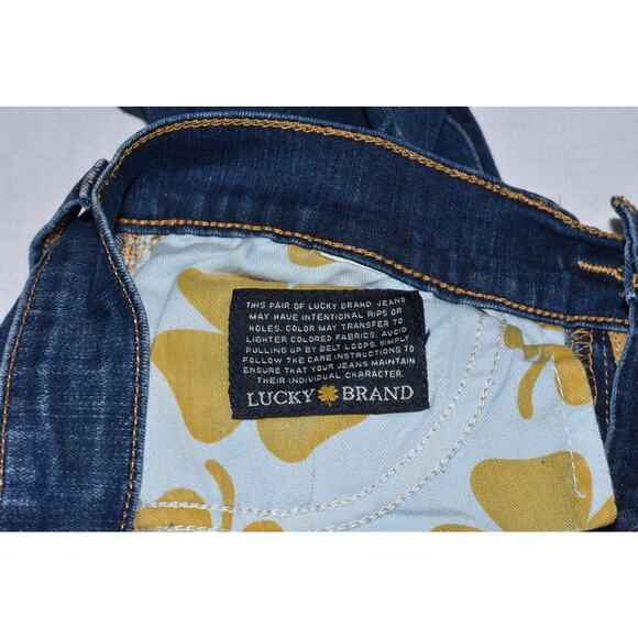 Lucky Brand Sofia Boot Cut Stretch Ankle Denim Jeans Size 8/29 - Picture 8 of 8